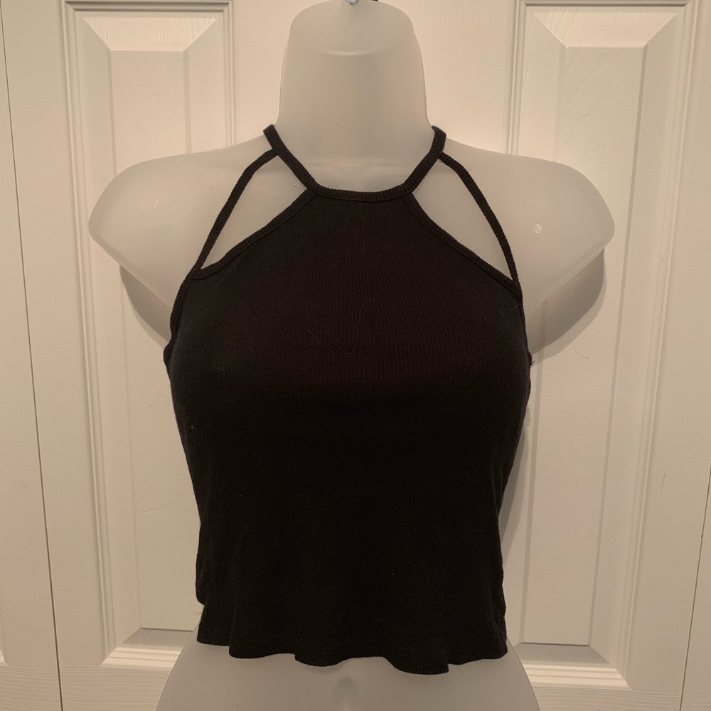wet seal ribbed cropped tank top
